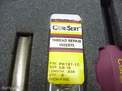5/8-18 coil-sert thread repair kits