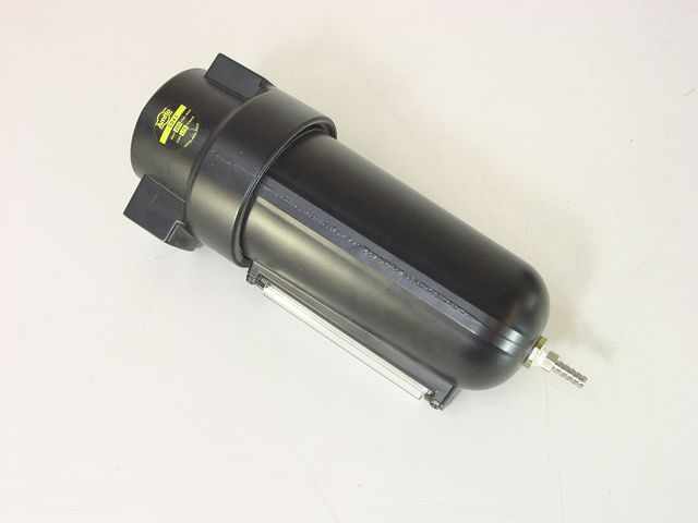 Amflo 2041 compressed air filter 250 psig 175 f temp