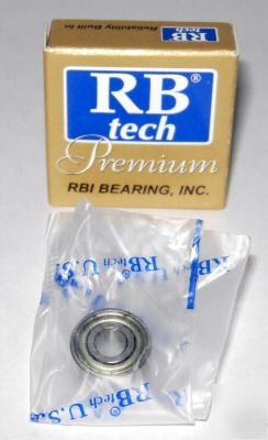 (10) R3ZZ premium grade ball bearings, 3/16 x 1/2, R3Z