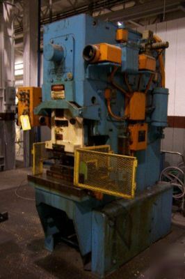 45 ton verson #d-45 obi flywheel press, #12