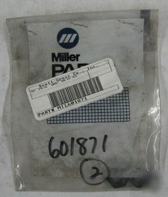 Miller 601871 nut, 375-16 .68HEX .25H stl pld (2-pack) 