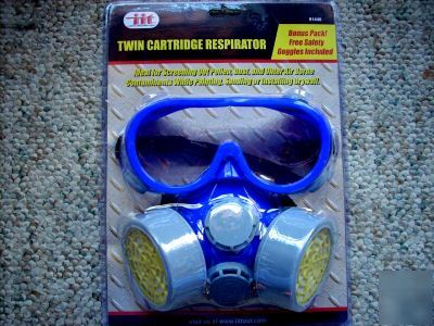 Nib mask & goggles for protection (dust/paint/germs) sib