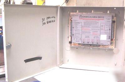 Radionics control panel omegalarm D8112 w enclosure 