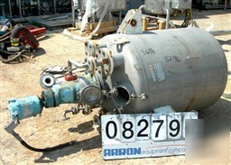 Used: iron and steel contracting co pressure tank, 190