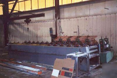 14 stand eichener corrugated rollformer: stock #50026
