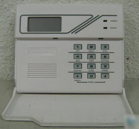 Ademco 6128 lcd alarm display - excellent 