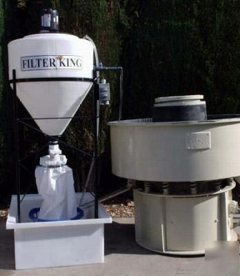 Filterking deburring machine wastewater treatment sys