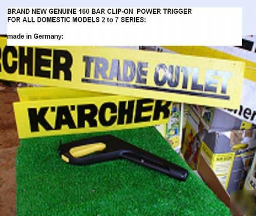*karcher*replacement trigger/gun*up to*160 bar