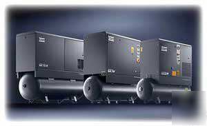 Atlas copco rotary air compressor * 5 hp * w/ dryer