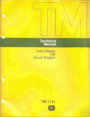 Jd technical manuals for 100, 200 & 300 stack wagons