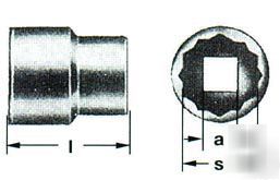New ampco W268 12-point socket non-sparking non-magnetc