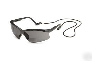 Scorpion mag bifocal safety sun glasses gray two pair 
