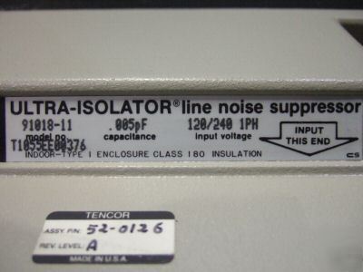 Topaz ultra-isolator line noise suppressor 91018-11