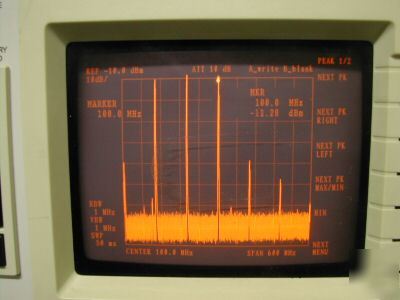 Advantest R3261A spectrum analyzer, 9KHZ â€“ 2.6 ghz gpib