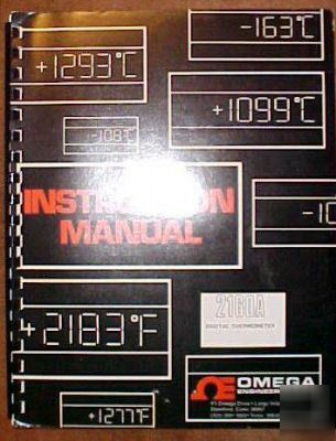 Omega 2160A instruction manual