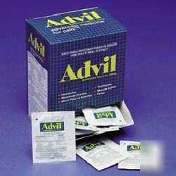 Pain relievers - advil tablets - 50 packs/box - one box