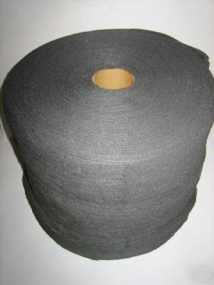 Case 5LB steel wool rolls: #00, 0, 1, 2, 3 or 4 -25 lbs