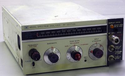 Hp agilent 8554L spectrum analyzer rf section 1200 mhz