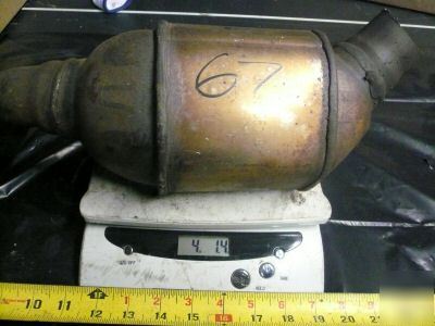 Scrap catalytic converter for recycle only, used #67