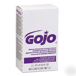 Gojo white premium lotion soap 2000ML refills goj 2204