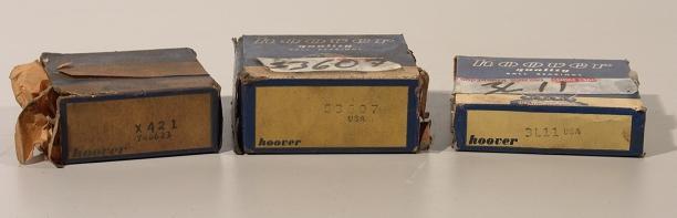 Hoover ball bearing assorted lot 