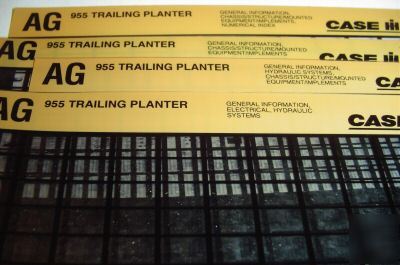 Case ih 955 trailing planter parts catalog microfiche