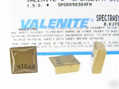 New 200 valenite spgr 321-fm SV315 carbide inserts N008