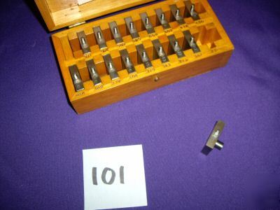 Specialized pin gage set