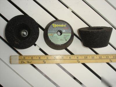 Case 5 norton gemini 57A16-q beveled cup grinding wheel