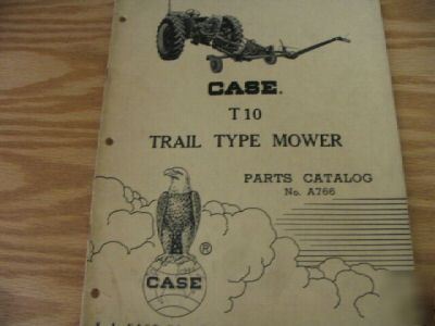 Case vai 5 mower parts catalog manual
