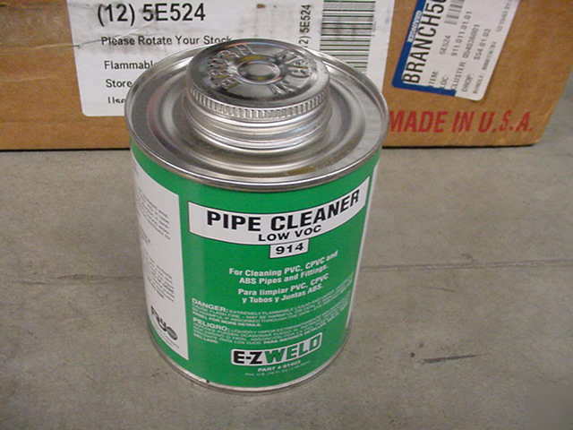 Ez weld WW91403 pipe cleaner 11 cans 16OZ