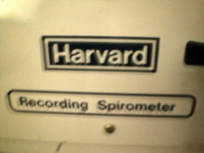 Harvard recording spirometer & sensormedics 50-1809 