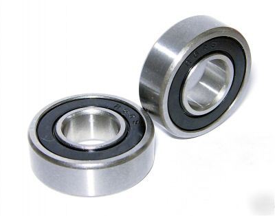 New (10) R6-2RS, sealed ball bearings, 3/8