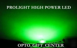 New 5PCS high-power 3W green 110 lumen led freeship