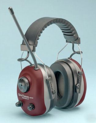 Quietunes fm/am radio hearing protection ear muffs