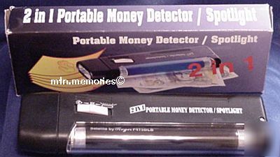 2 in i portable uv money detector/spotlight_never used 