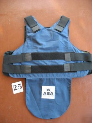 Aba bullet proof vest level ii sz m body armor (25)