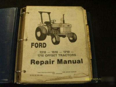 Ford 1310 1510 1710 tractor repair service manual
