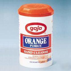 Gojo orange pumice hand cleaner lotion - 4.5LB - 6/case