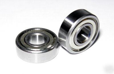 New (2) 696-zz shielded ball bearings,6MM x 15MM, lot