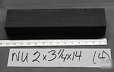 Nylon unfilled black 2 X3.25 X14