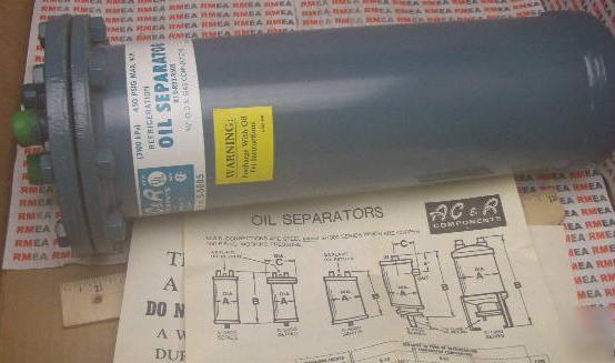 New ac&r components oil separator s-5885 refrigeration 