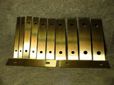 New 6 pr 1/8 x 6 +/-.0008 parallels set in case mill
