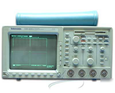 Tektronix tds 420A, 200 mhz, 4 ch, digital oscilloscope