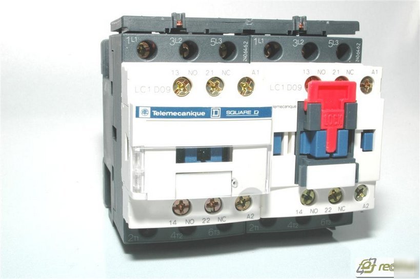 Telemecanique / schneider LC2D09G7 contactor 600V iec 