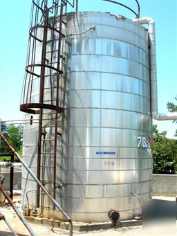 Used: wolfe mechanical and equipment tank, 12,000 gallo