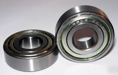 (10) 6203-zz-16 shielded ball bearings, 16 x 40 mm
