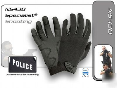 Hatch specialist shooting gloves - police logo md