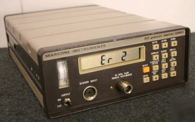 Marconi 6960 30 khz to 26.5 ghz rf power meter nice