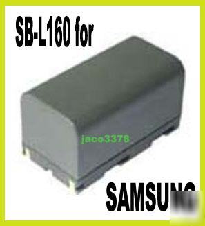 Battery for samsung sb-L160 sc(vp)-L500 520 530